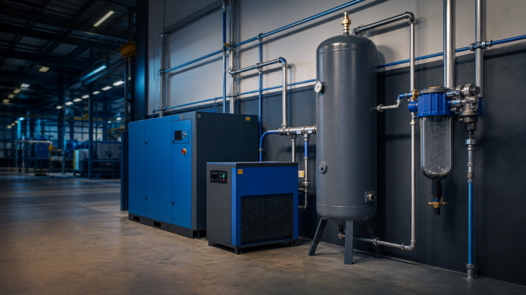 Why Factories Need a Refrigerated Air Dryer
